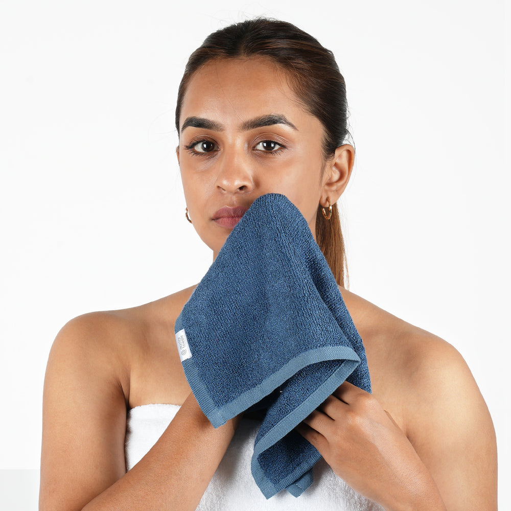 Bamboo Terry Face Towel | 35 x 35 cm | Pack of 2