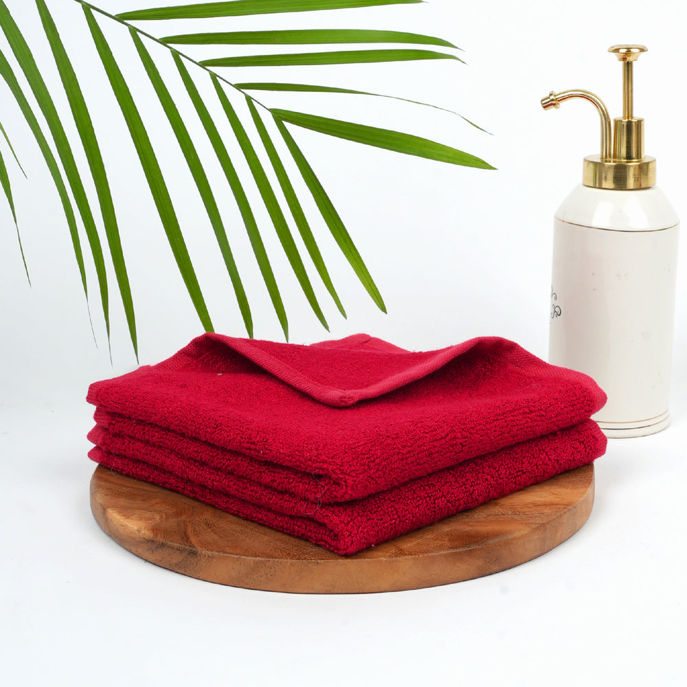 Bamboo Terry Face Towel | 35 x 35 cm | Pack of 2
