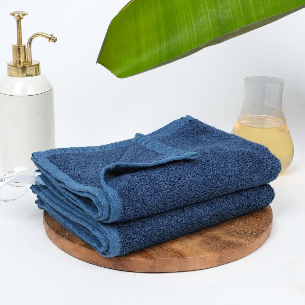 Banana Terry Hand Towel | 40 x 60 cm | Pack of 2 - FS