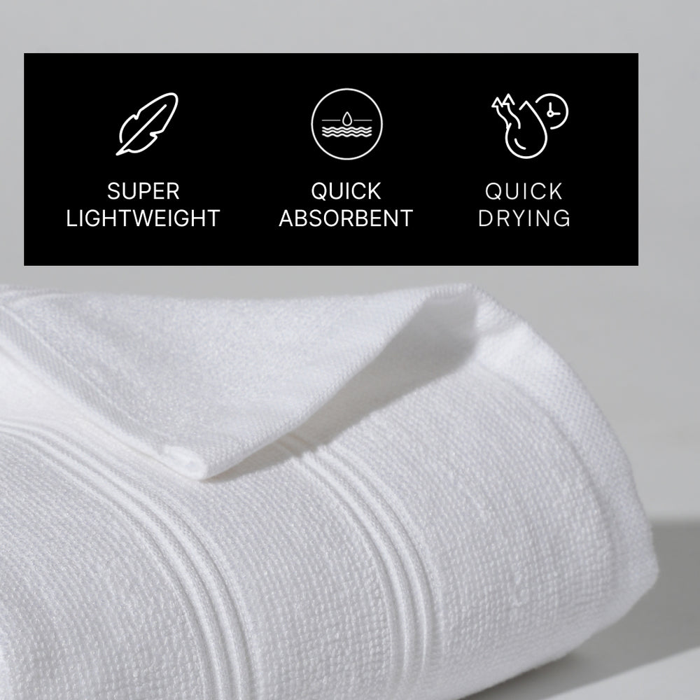 Bamboo Terry Towel (500 GSM) | 75 x 150 cm | Pack of 1