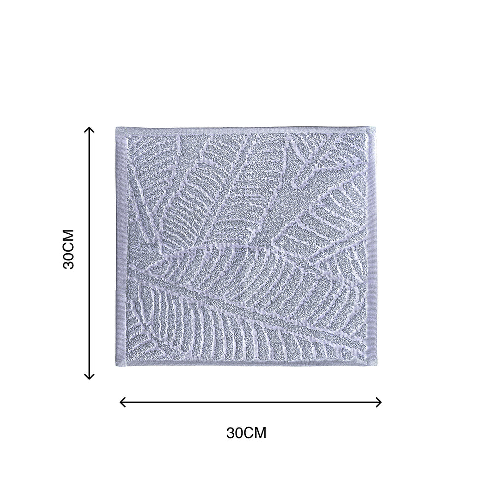 BananaFern 400 GSM Face Towel | 30 x 30 cm | Pack of 2