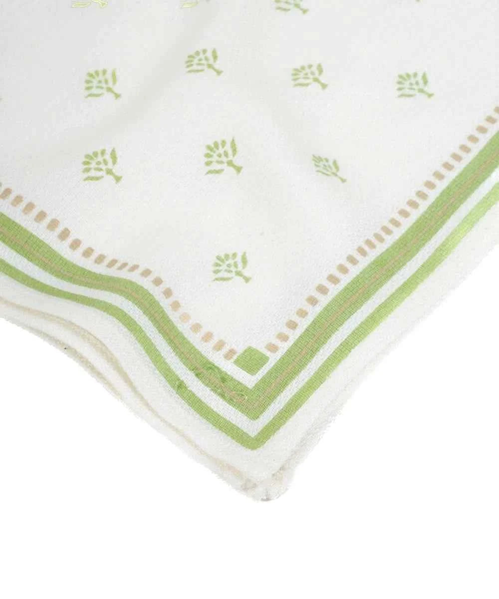 Aluvera Hand kerchief | Aloegreen | 40 X 40 cm | Pack of 4