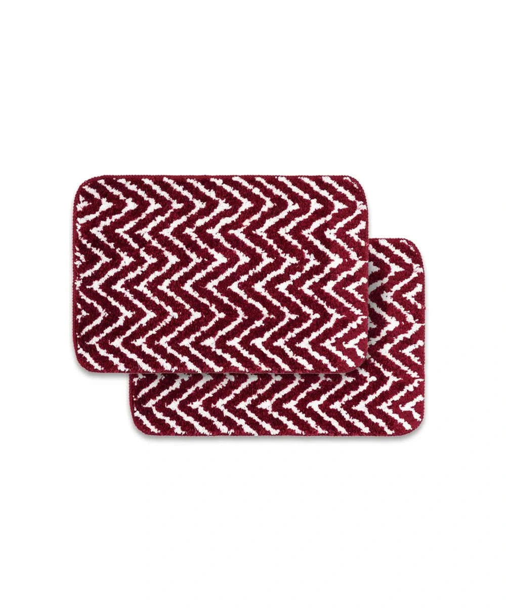 Arrow Printed Bath Mat Pack of 2
