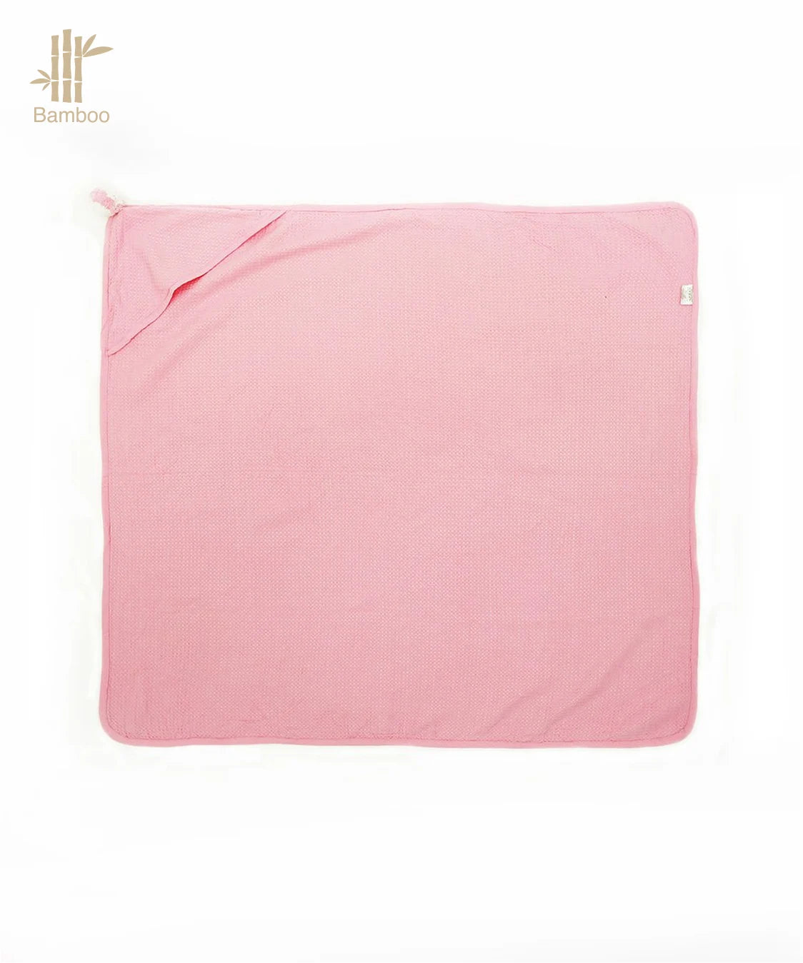 Bamboo Waffle Hooded Baby Towel