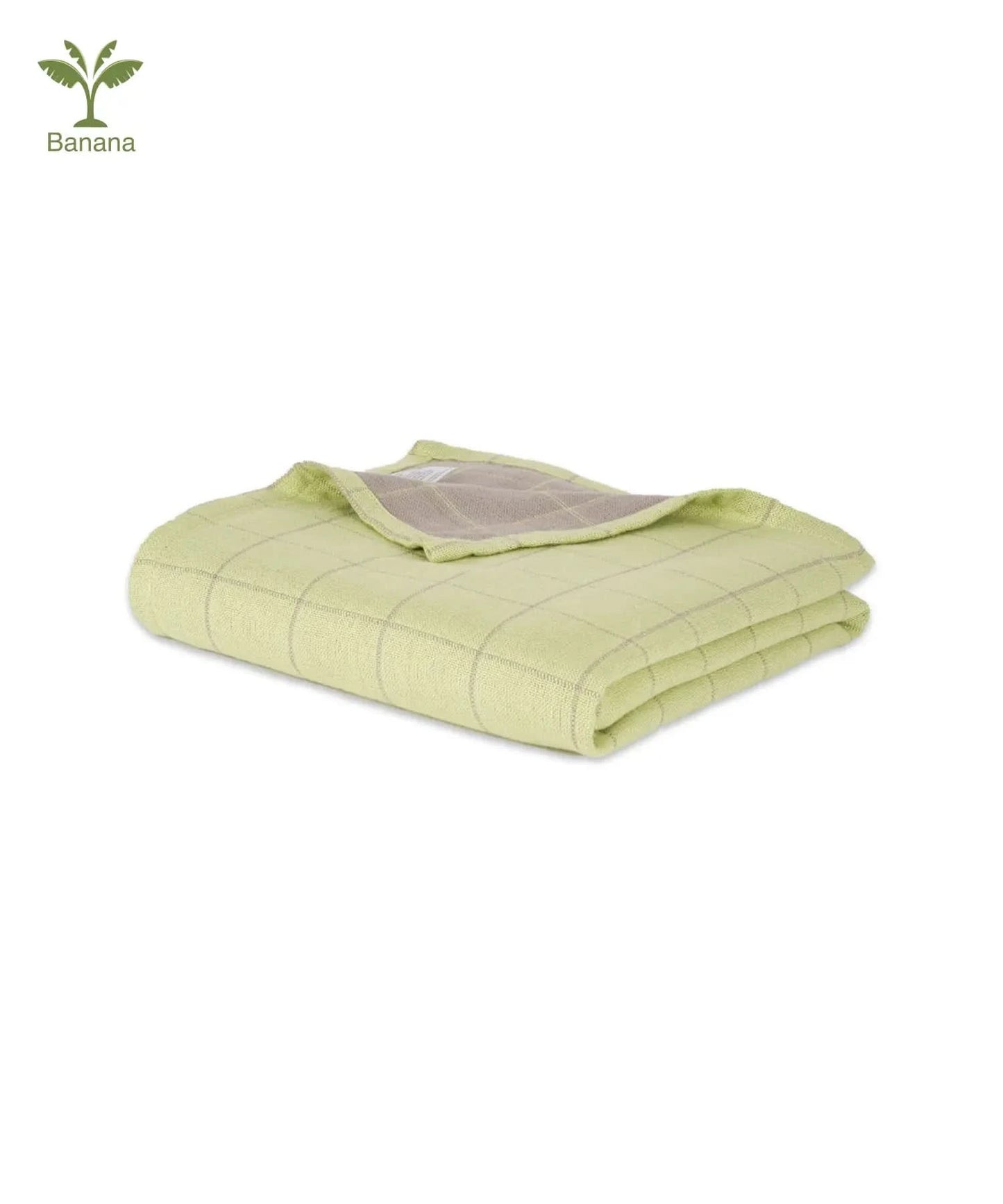 Banana Double Cloth Bath Towel | 330GSM | 75 X 150 cm