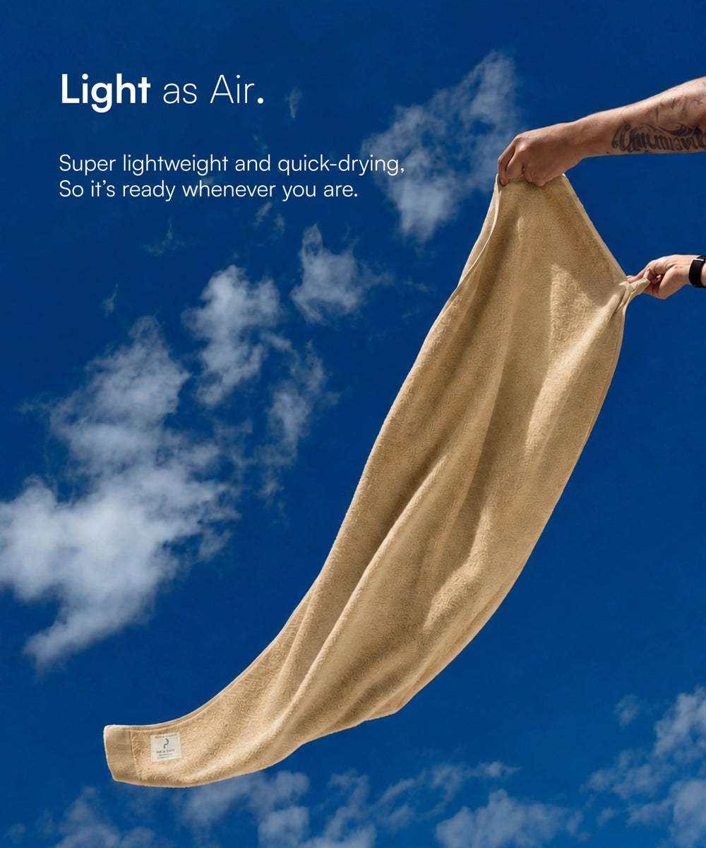Banana Terry Bath Towel (400 GSM) (Her) | 60 x 120 cm - FS