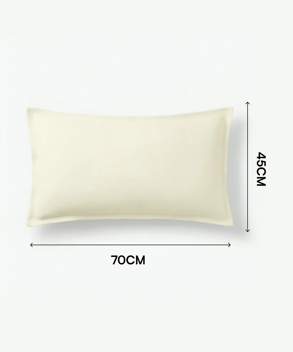 Pillowcase | Creme Vanilla Color | Pack of 2