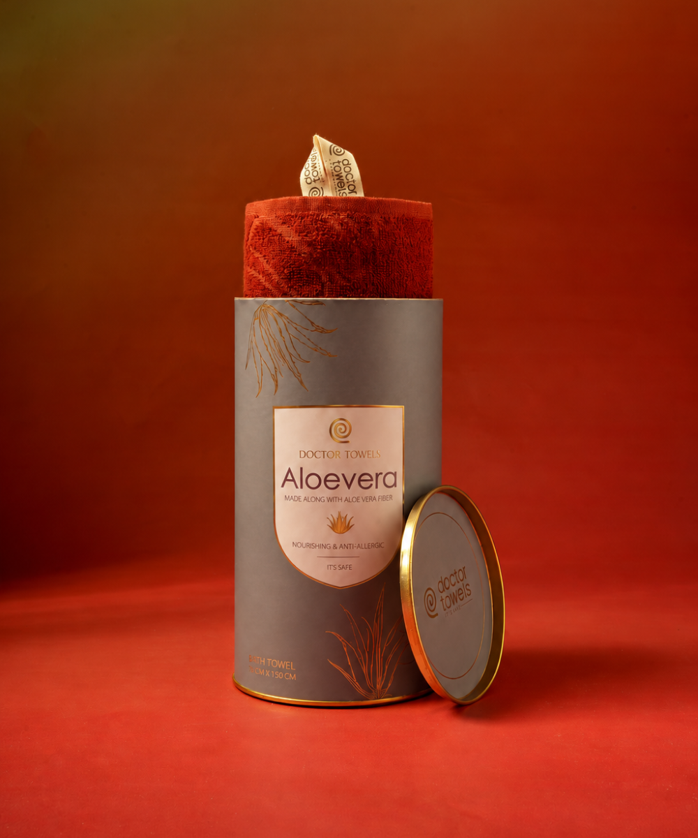 Alufern Terry Bath Towel X Gifting | 75 X 150 cm | 400 GSM | Canister Color May vary (According to availability)
