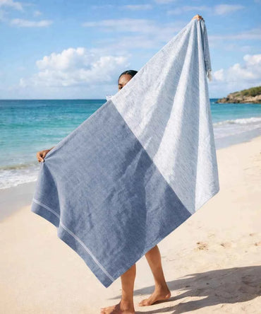 Bamboo Slub Bath Towels | 75 x 150 cm | Pack of 5