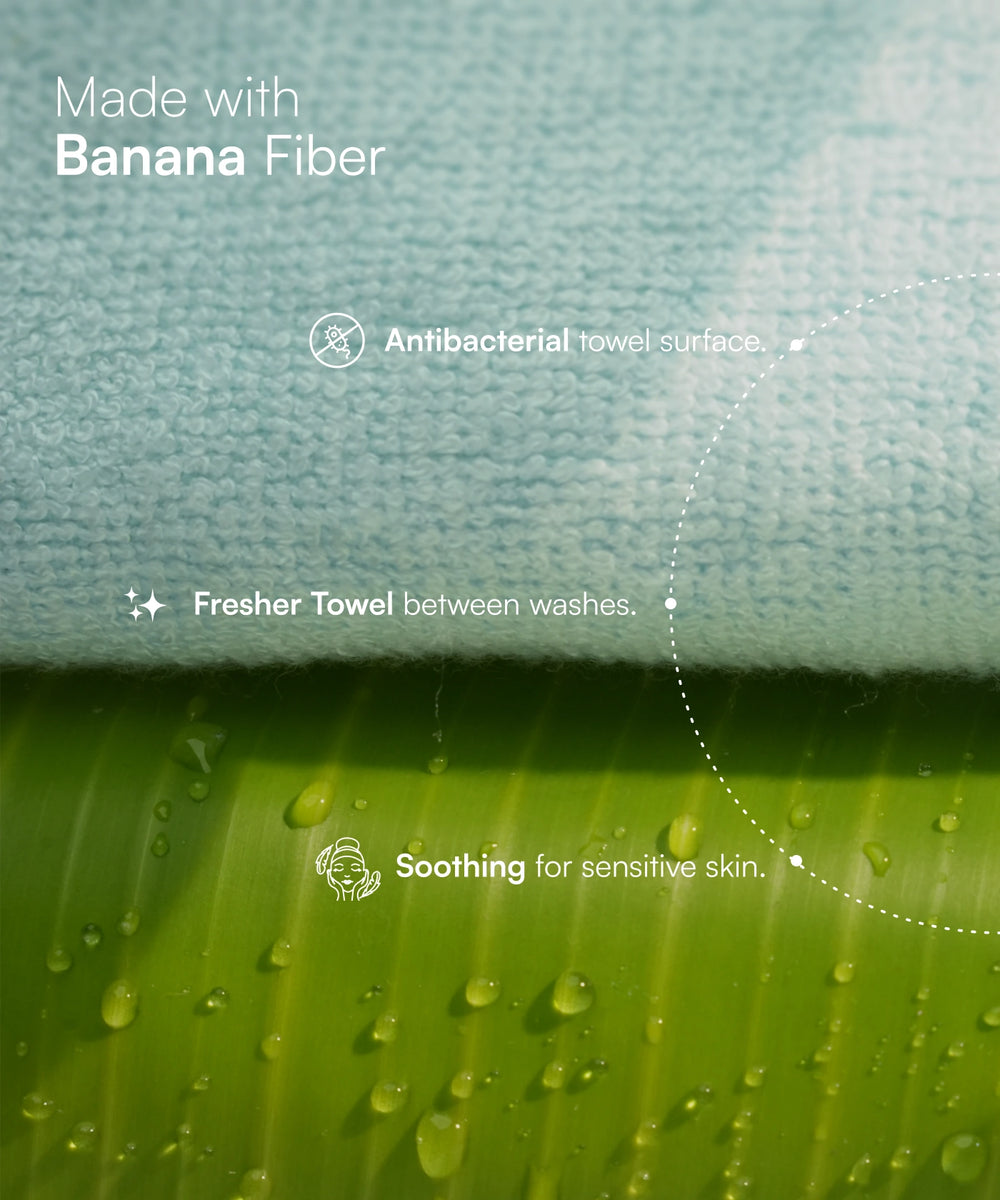 Banana Terry Bath Towel (400 GSM) (Her) | 60 x 120 cm - FS