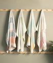 Bamboo Dobby Bath Towels | 70 x 140 cm | Pack of 4