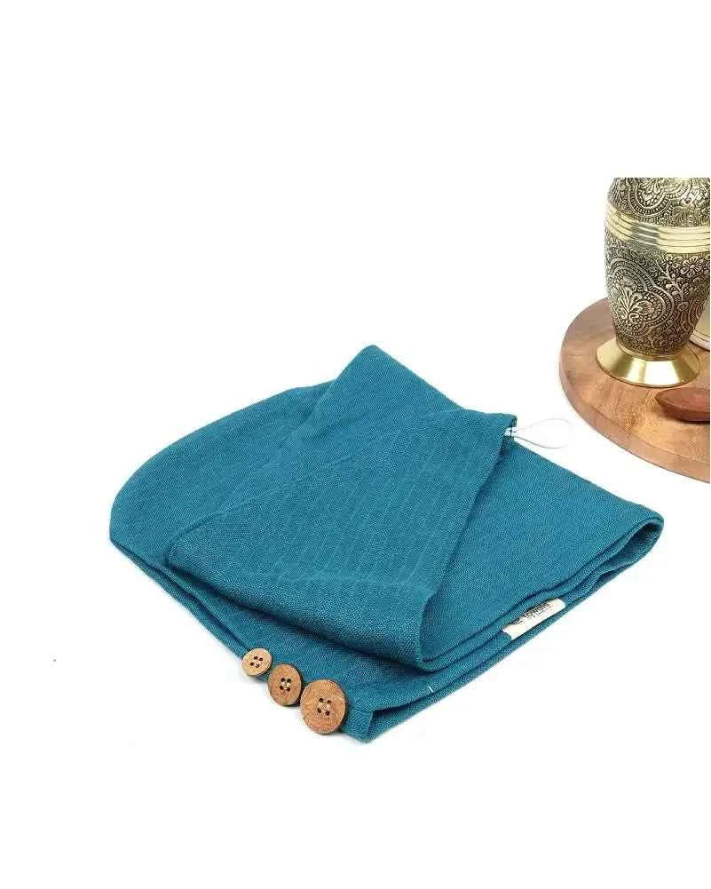 Banana Double Cloth Hair Towel | 350 GSM | 25cm x 65cm x 5 cm