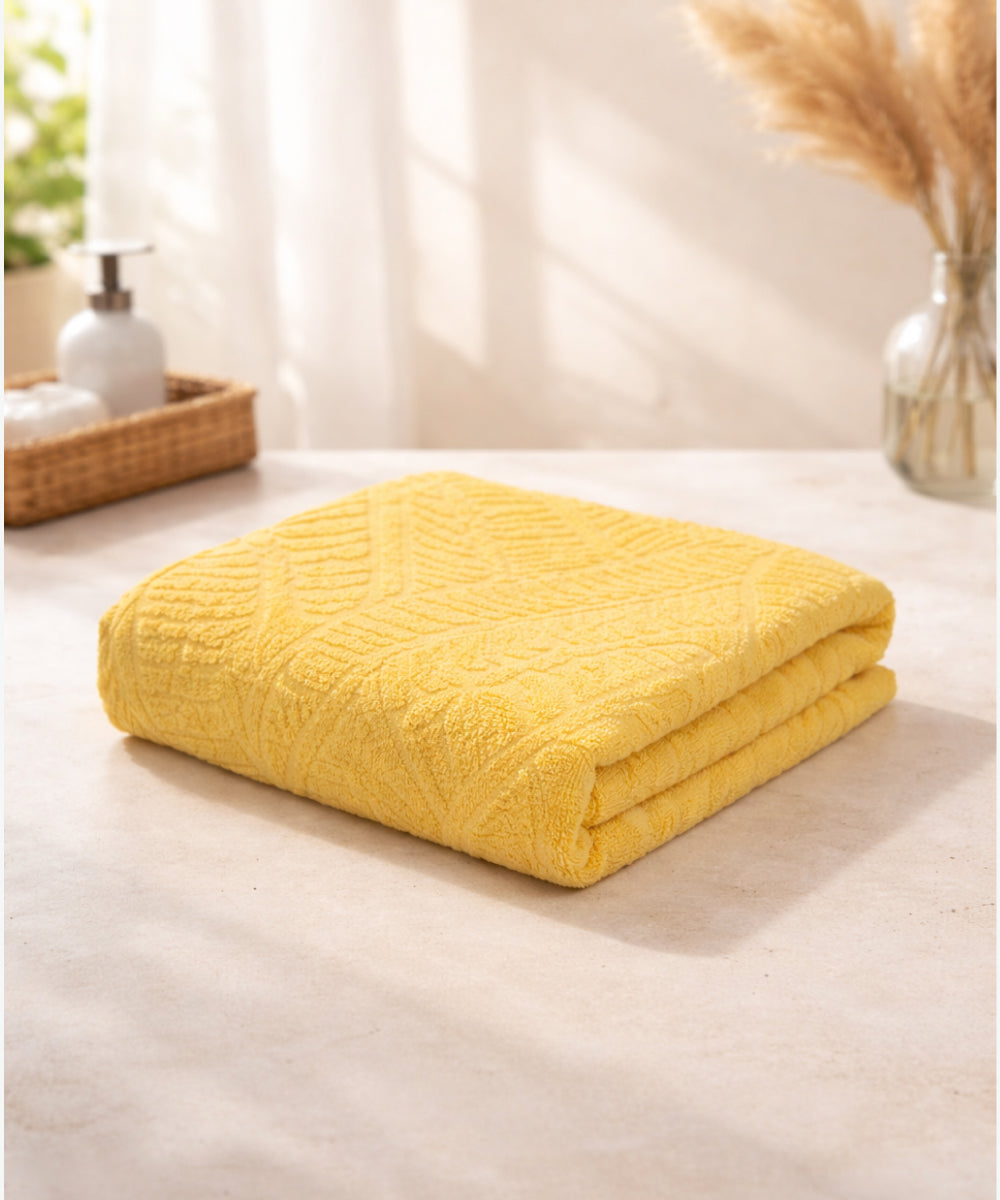 BananaFern 400 GSM Bath Towel | 75 x 150 cm | Pack of 1