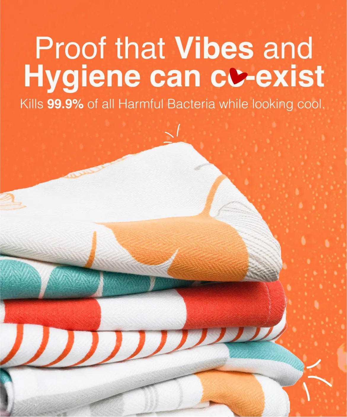 Citrus Checkered Bamboo Bath Towel | 200 GSM | 70 X 140 cm