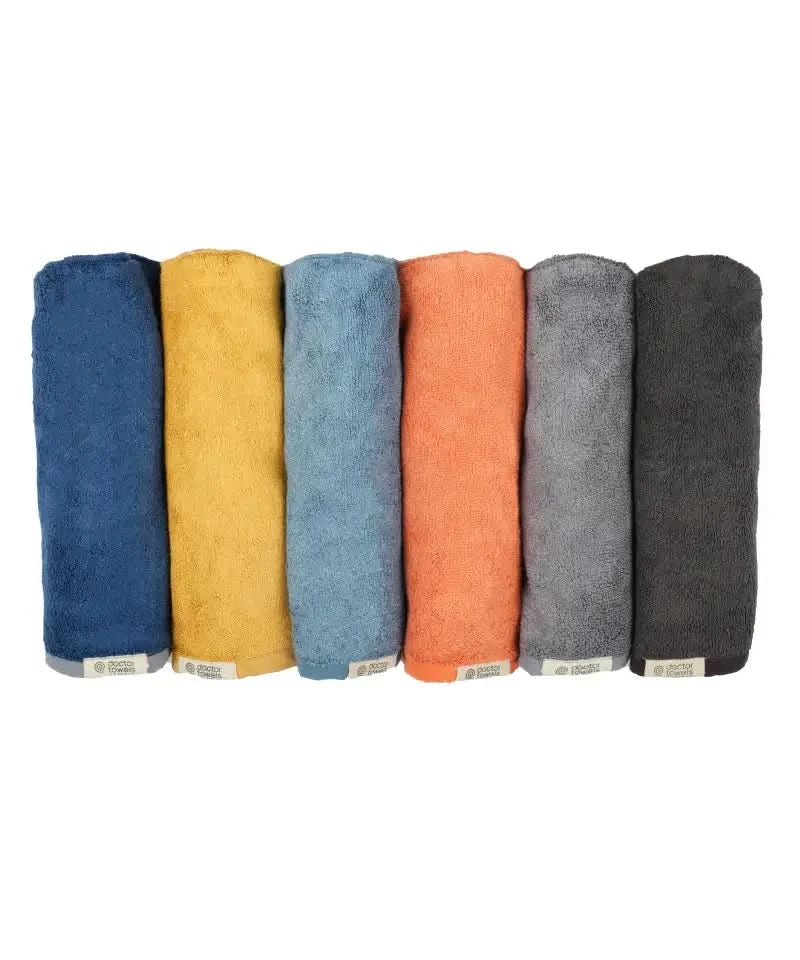 Banana Terry Hair Assorted Towel | 25 x 65 x 5 cm | 550 GSM | Pack of 1