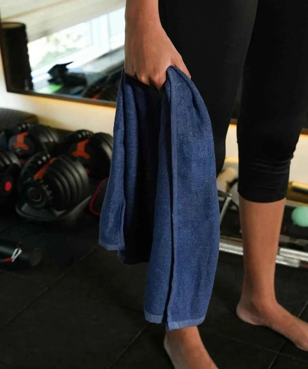 Banana Terry Gym Towel | 400 GSM | 40 X 90 cm | Pack of 3