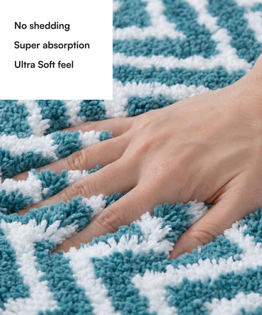 Arrow Printed Bath Mat Pack of 4