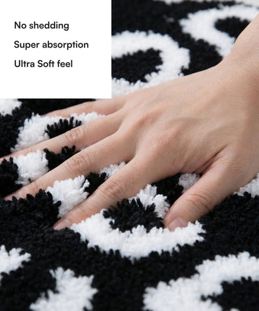 Tiger Print Bath Mat Pack of 4