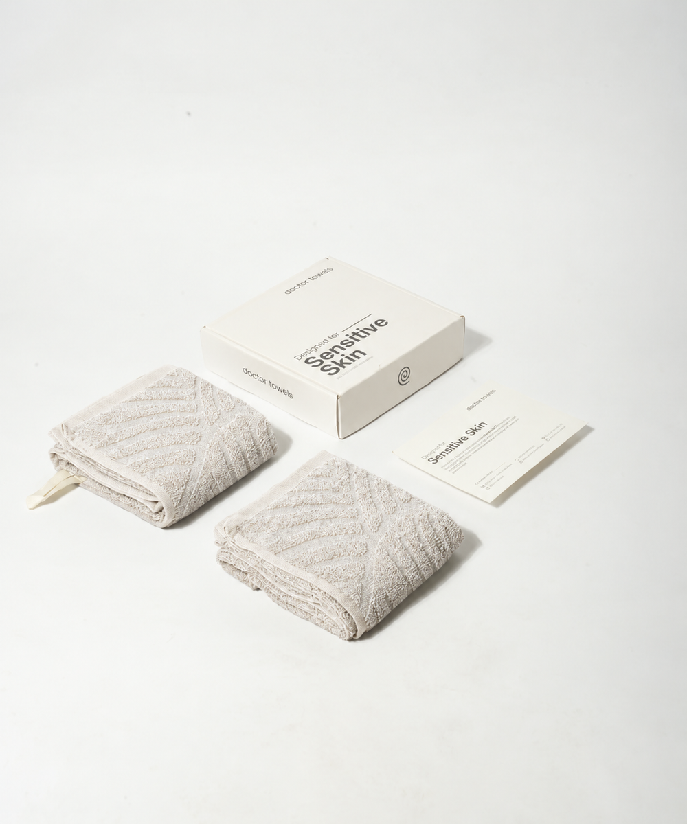 BananaFern 400 GSM Hand Towel | 40 x 60 cm | Pack of 2