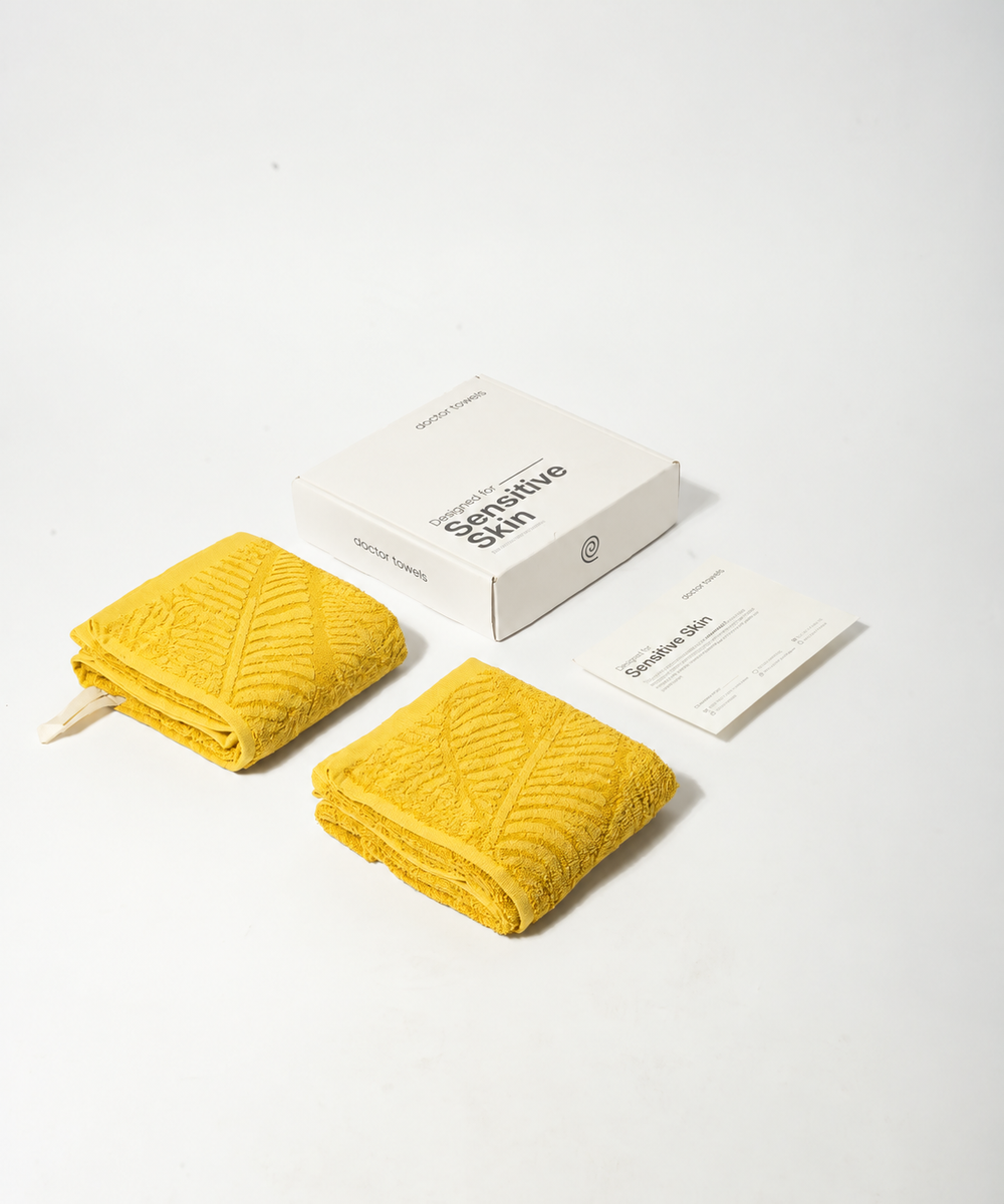 BananaFern 400 GSM Hand Towel | 40 x 60 cm | Pack of 2