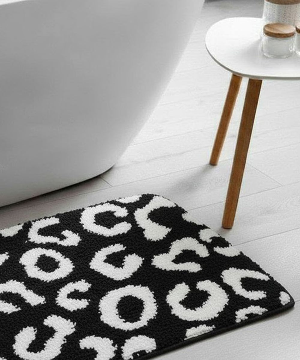 Tiger Print Bath Mat Pack of 2