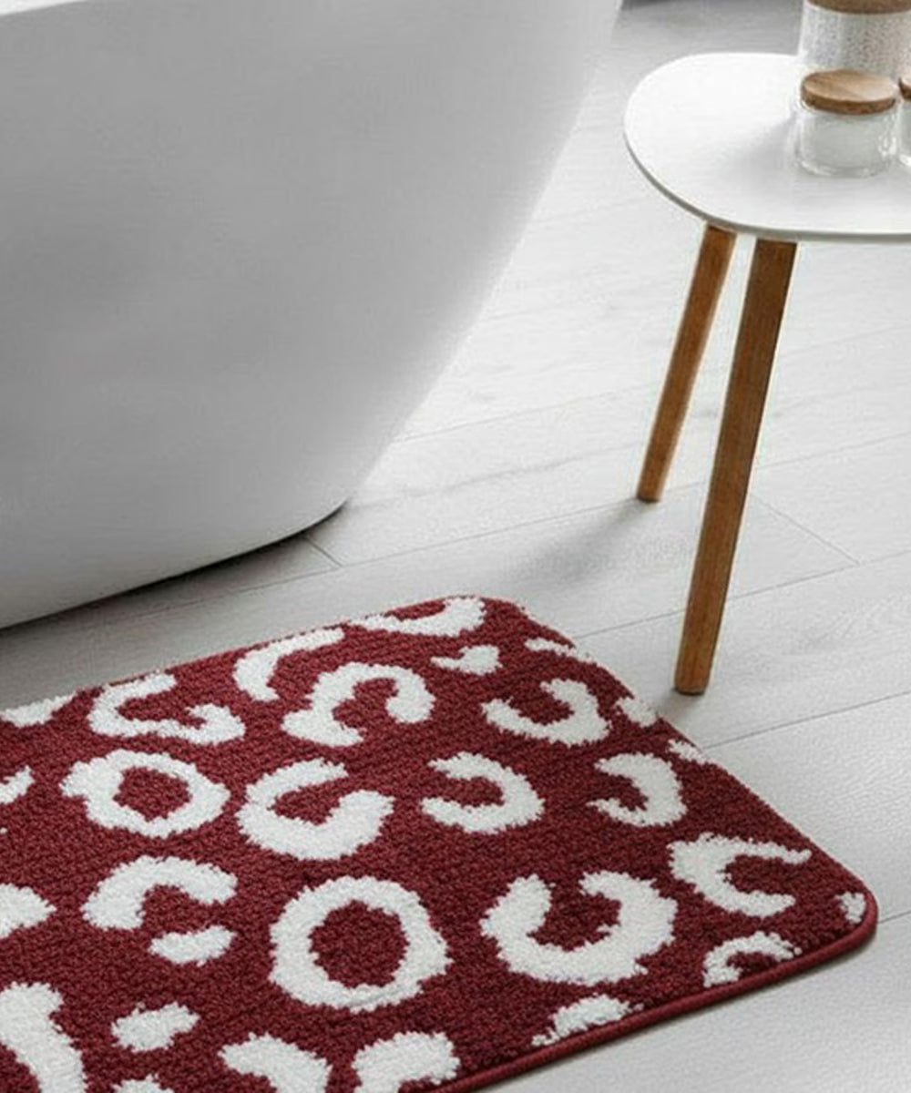 Tiger Print Bath Mat Pack of 2
