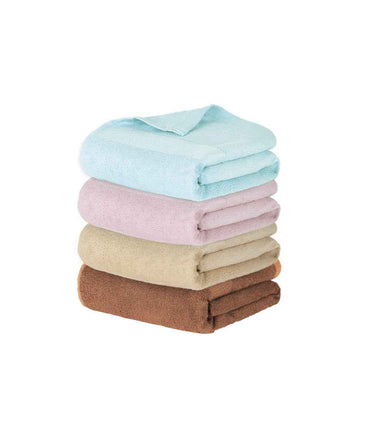 Banana Terry Bath Towels | 400 GSM | 75 x 150 cm Pack of 4
