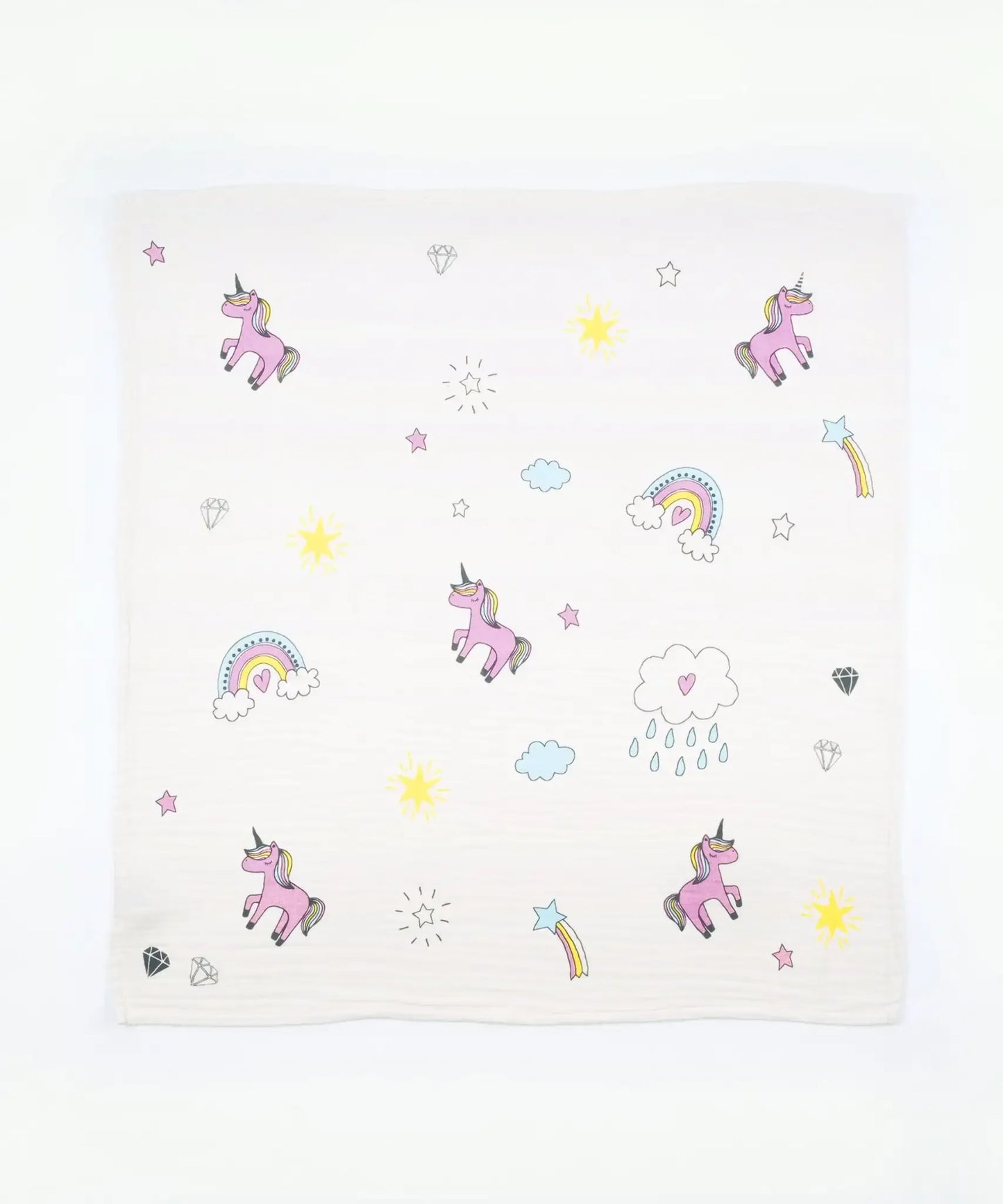 4 Layers Bamboo Baby Swaddle | 75 x 75 cm | 330 GSM