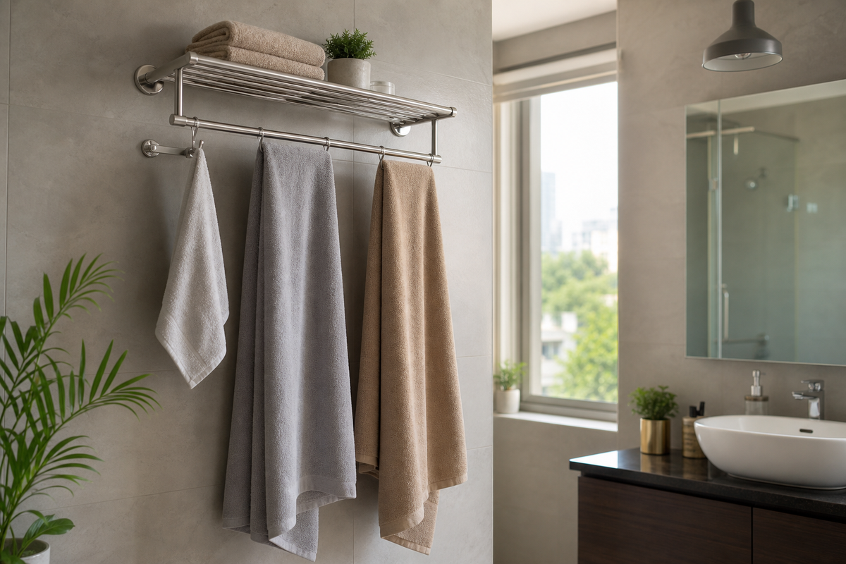 Best Towel Rack for Bathroom in India: 10 Drying Checks Before You Buy cover image