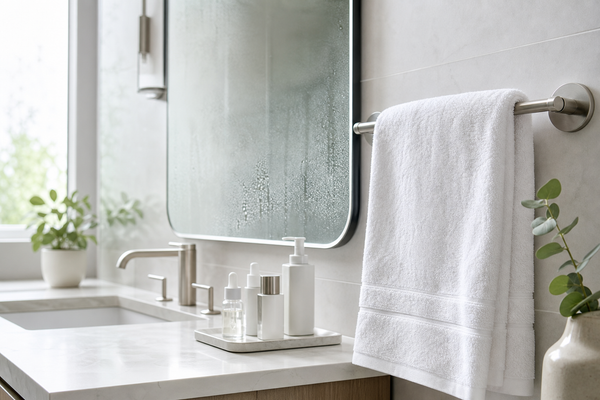 Bathroom Towels: Why A Convenient Bathroom Staple Can Be Too Much For Your Face