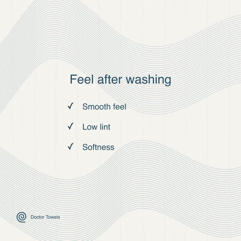 Check sensitive-skin towel reviews for smooth feel, low lint and softness after washing.