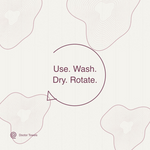 Pillowcase rotation: use, wash, dry, rotate.