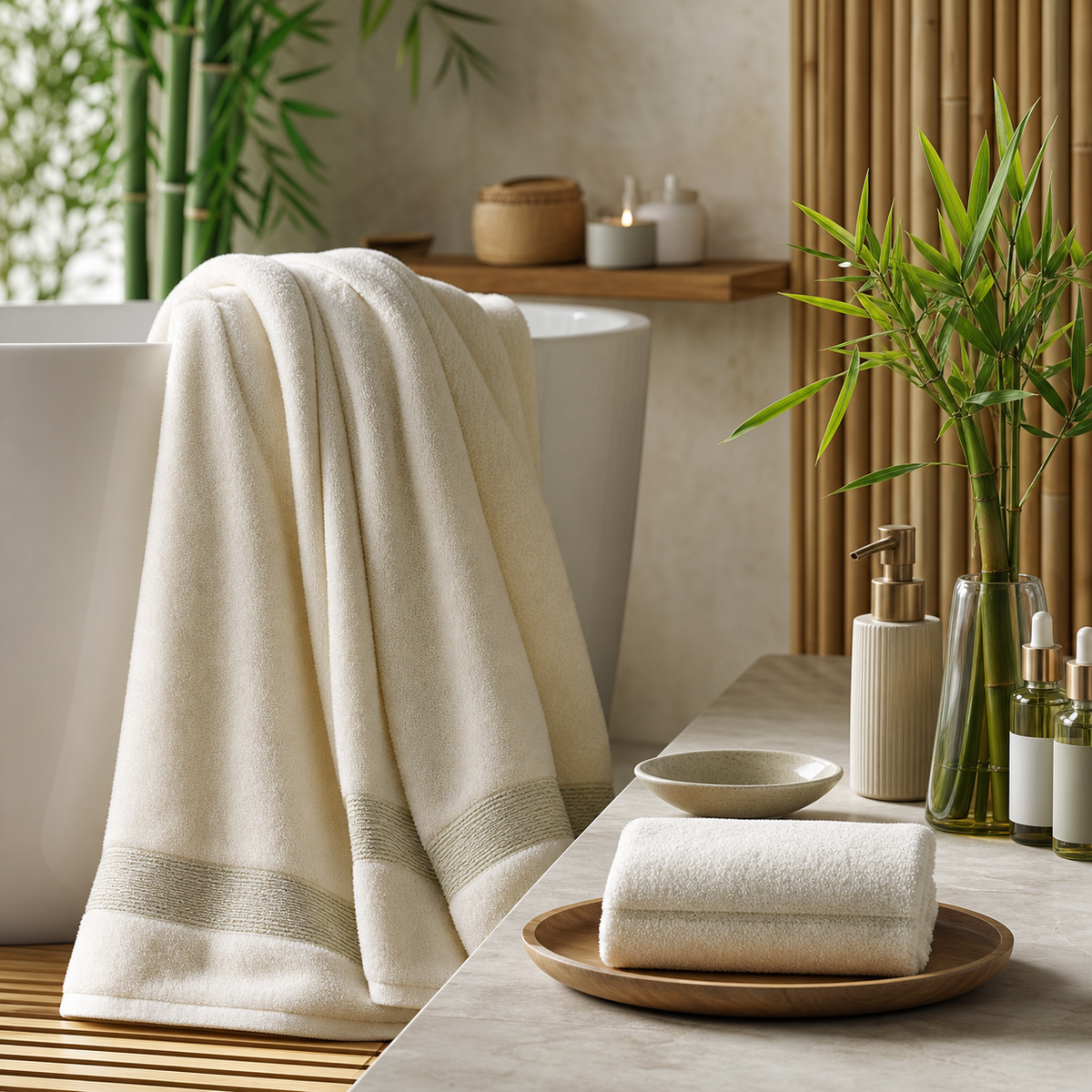 Bamboo Bath Towels: What Bamboo Changes And What Your Face Still Needs From The Drying Step