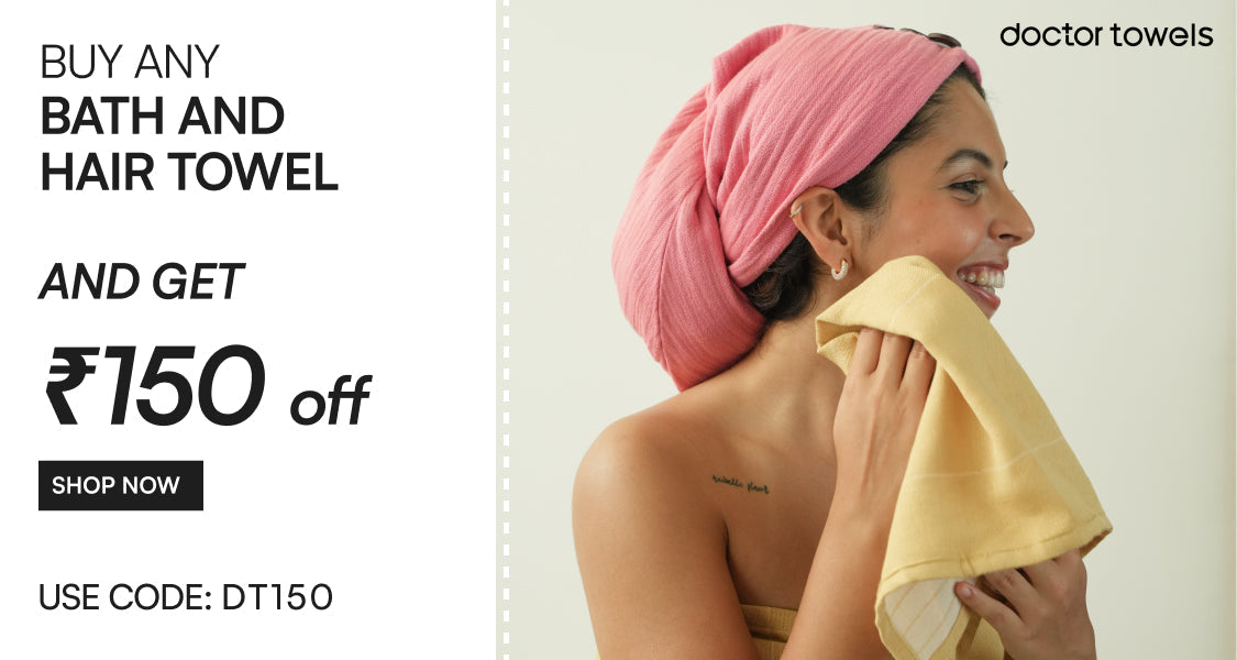 Bath and Hair Towel Combo