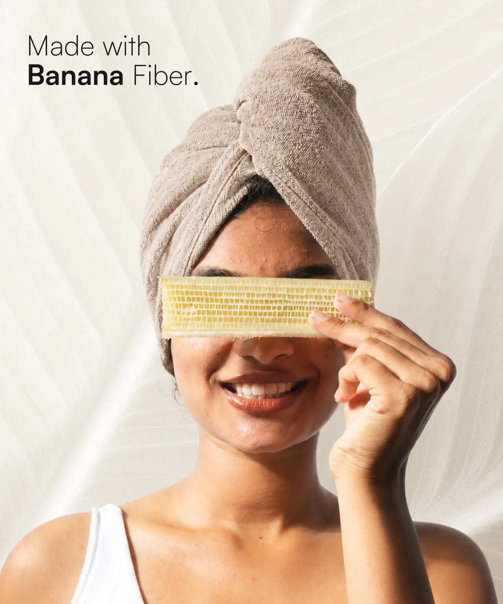Banana Terry Hair Towel | 400 GSM | 22 x 65 x 5