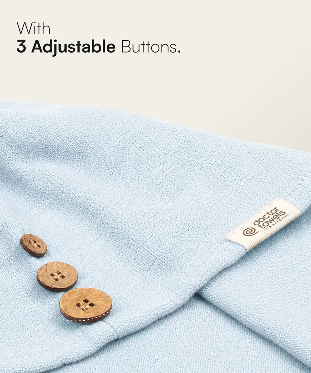 Banana Terry Hair Towel | 400 GSM | 22 x 65 x 5 - FS
