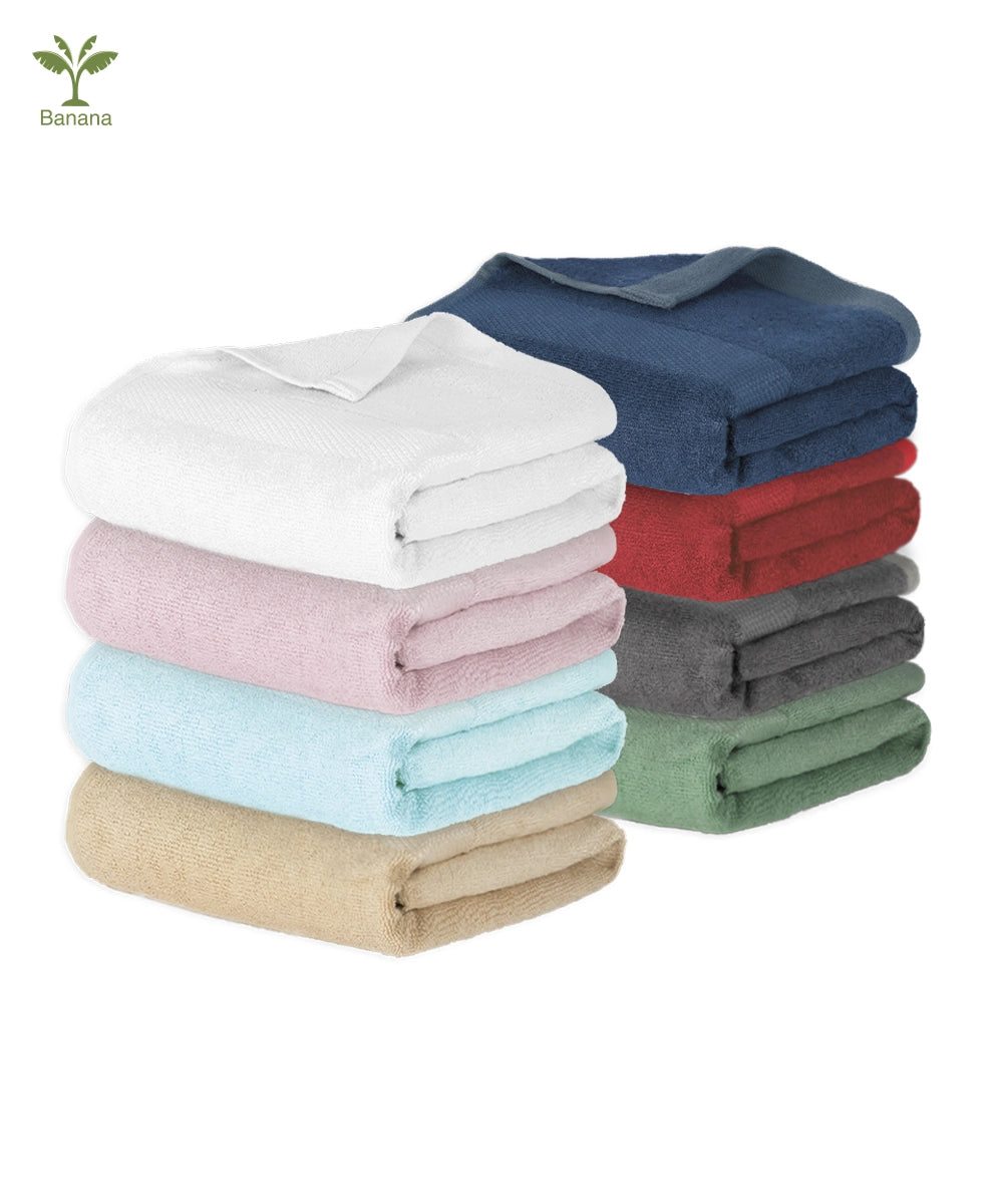 Banana Super Light weight Terry | 75 x 150 cm  | Pack of 8