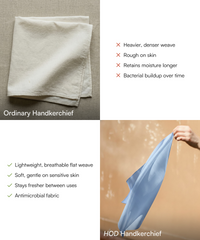 Aluvera Handkerchief | solid | 40X40 cm | Pack of 6
