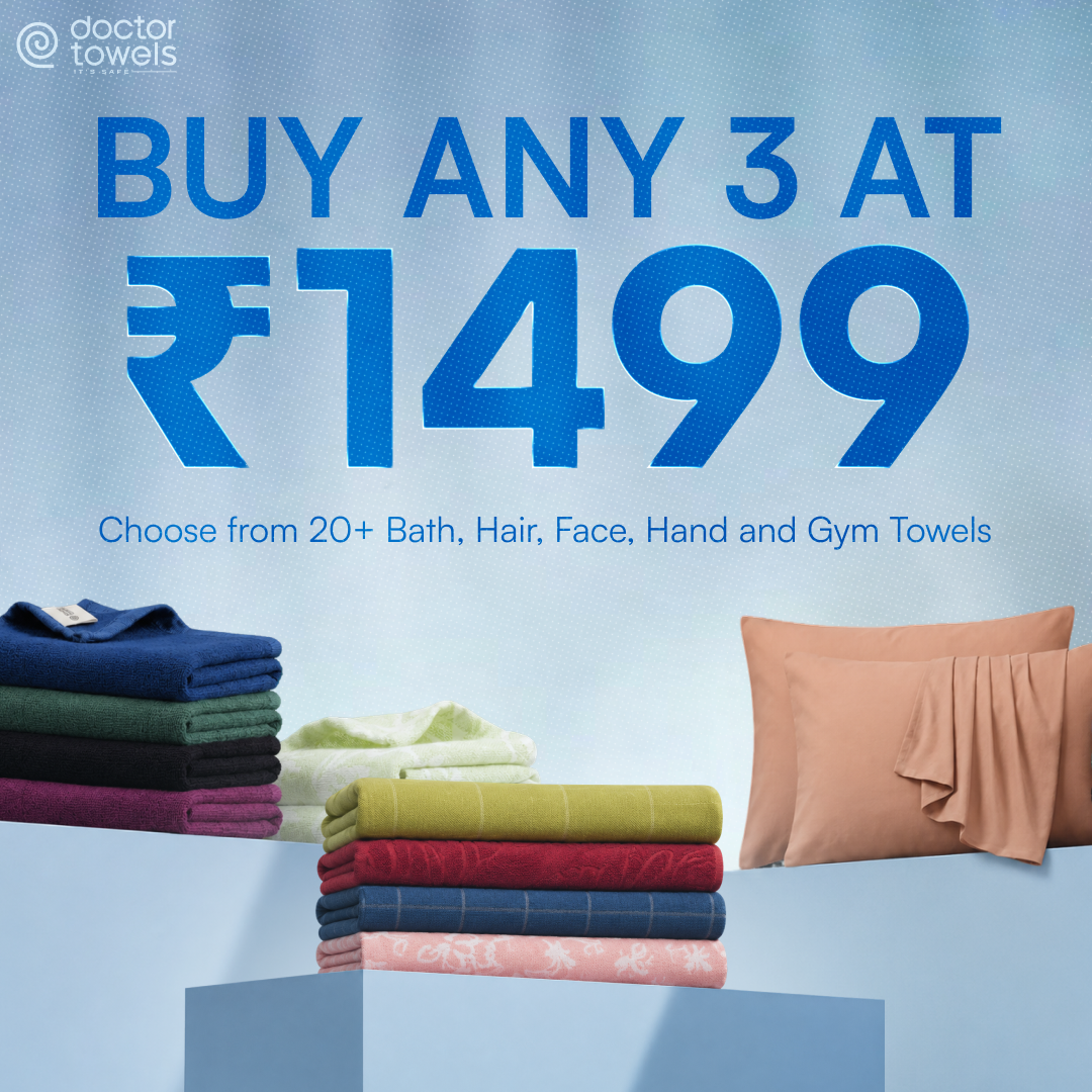 Buy 3 at ₹1,499 Doctor Towels bundle offer