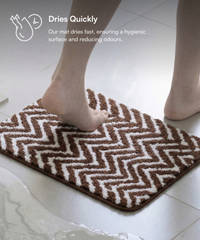 Arrow Printed Bath Mat | Picante Color | Pack of 2