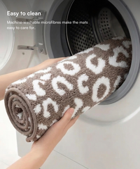 Tiger Print Bath Mat | Simply taupe Color | Pack of 2