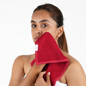 Bamboo Terry Face Towel | 35 x 35 cm | Pack of 2