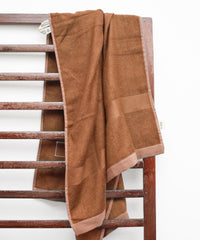 Banana Super light Weight Terry Bath Towels | 400 GSM | Pack of 2 - Biscotte Beige & Bombay Brown