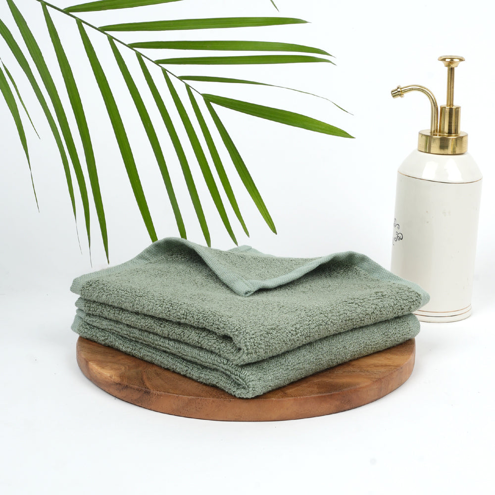 Bamboo Terry Face Towel | 35 x 35 cm | Pack of 2
