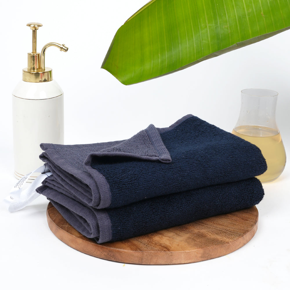 Banana X Cotton Hand Towel | 40 x 60 cm | Pack of 2