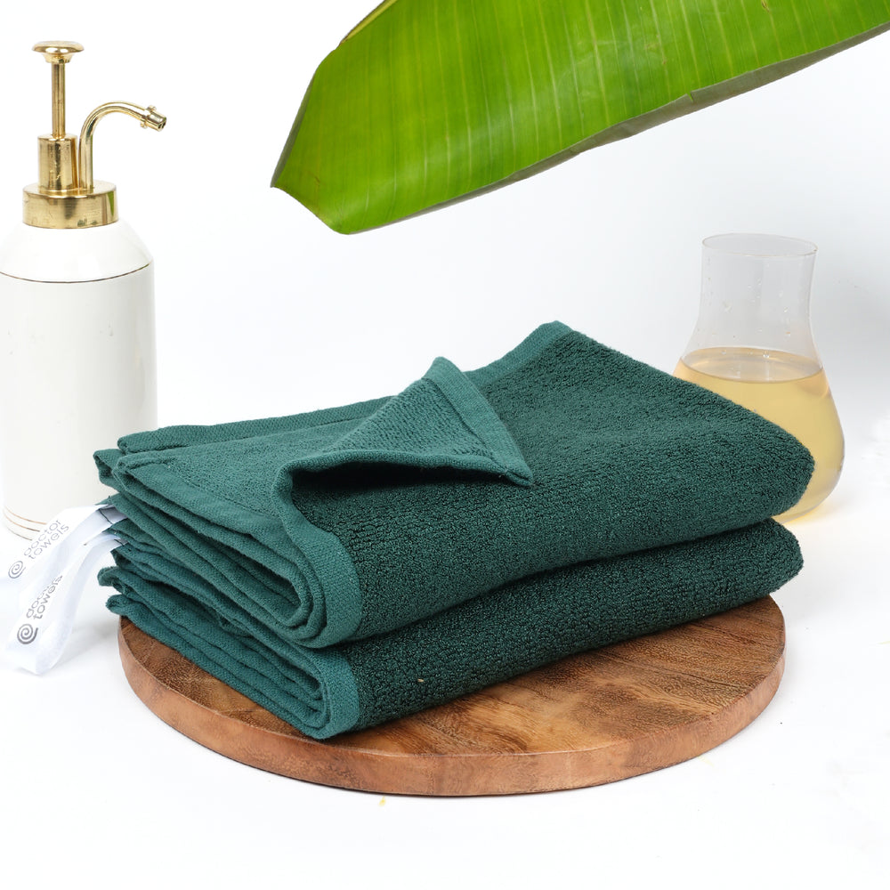 Banana X Cotton Hand Towel | 40 x 60 cm | Pack of 2