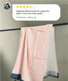 Tangerine Dream Bamboo Bath Towel | 200 GSM | 70 X 140 cm