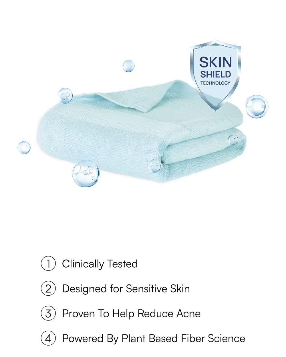 Banana Terry Bath Towels | 400 GSM | 75 x 150 cm Pack of 4