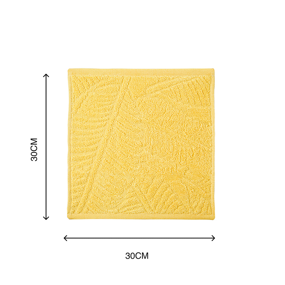BananaFern 400 GSM Face Towel | 30 x 30 cm | Pack of 2
