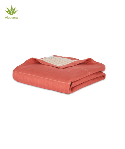 Aluvera Double Cloth Bath Towel | 330 GSM | 75 X 150 cm